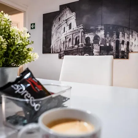 By The Colosseum - White Chic Flats *