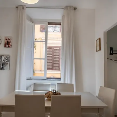 By The Colosseum - White Chic Flats